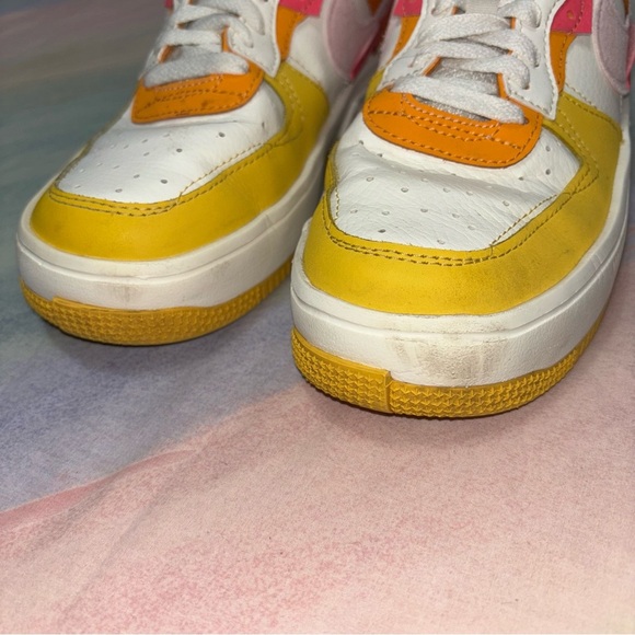 Nike Air Force 1 Fontanka "Summit White/Hyper Pink" sneakers women’s size 8 - Picture 9 of 10